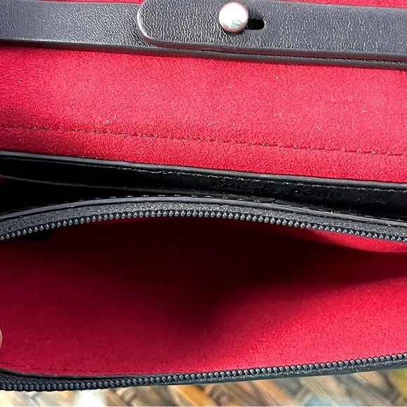 NWOT RAG & BONE Women’s ATLAS Leather Wallet On A Chain Minimalist Premium Brand - Picture 10 of 13